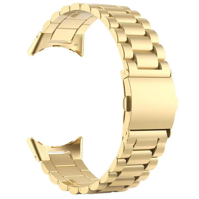 

No Gaps Buckle Metal Stainless Steel Strap For Google Band For Straps Bracelet Smart Watchband
