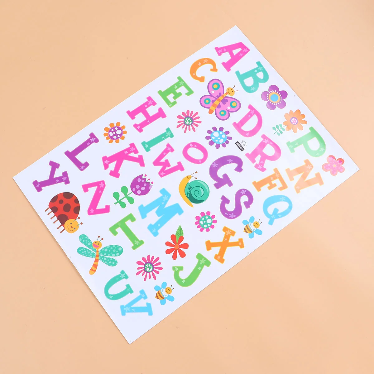 

Wall Sticker Alphabet Cartoon Decal Wallpaper Kids Letter Room Window Mural Kindergarten Poster Nursery Classroom Numbers Stick