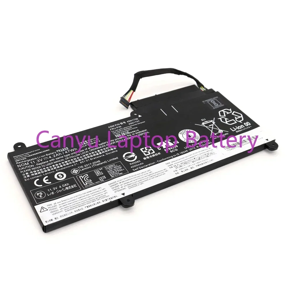 2024 45N1756 45N1757 45N1752 45N1753 45N1754 45N1755 для Lenovo ThinkPad E450 E450C E460 E460C E455 аккумулятор ноутбука