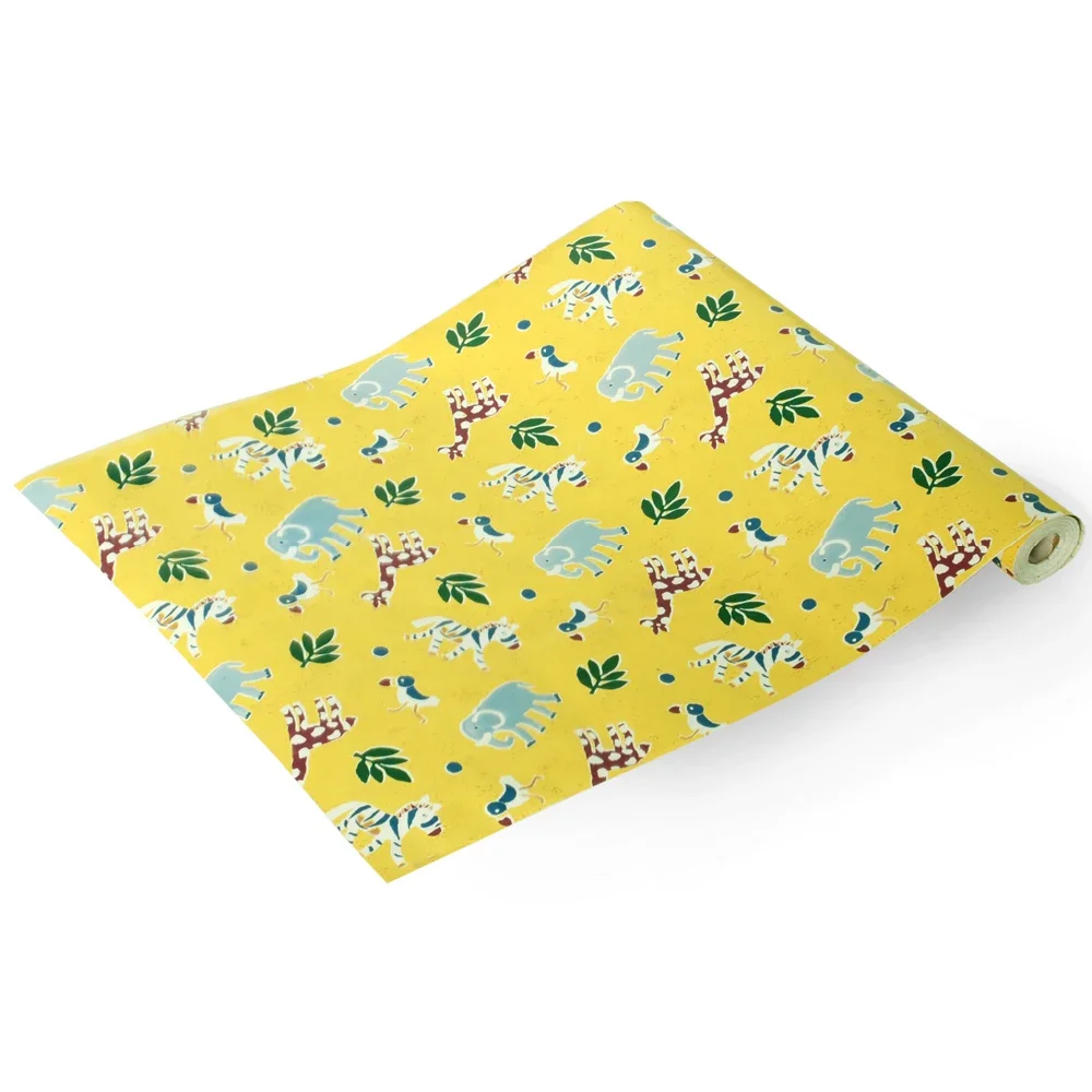 

Lovely Zoo - Self-Adhesive Wallpaper Home Decor(Roll)