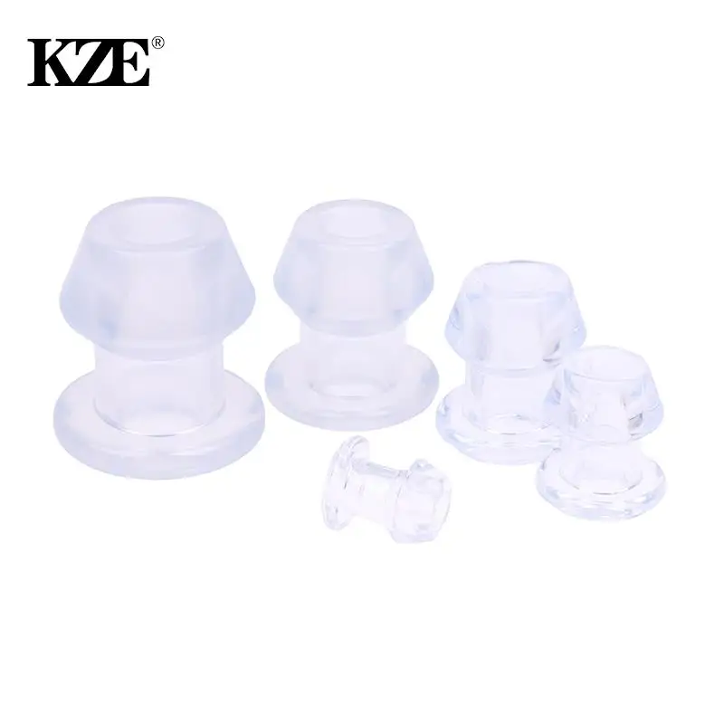 

Silicone Hollow Anal Plug With Stopper Speculum Enema Anus Dilator Butt Plug Prostate Massage Bdsm Sex Toys For Woman Men Gay