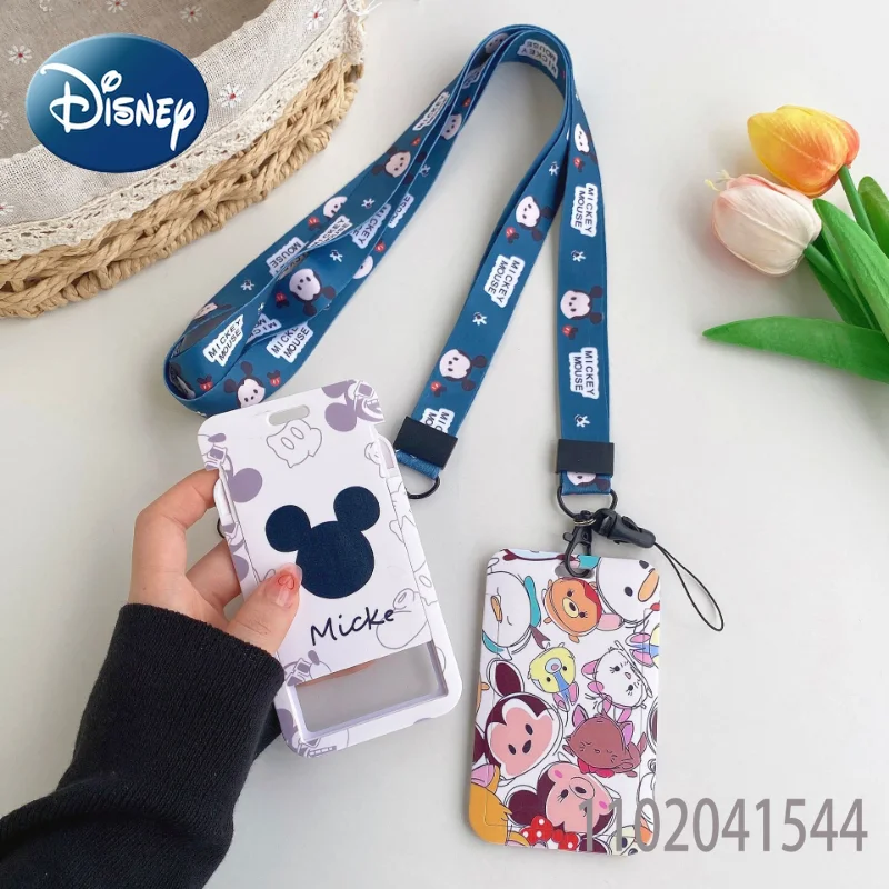 Держатель для значка Disney ID длинный шнурок с мультяшным Микки врач-медсестра