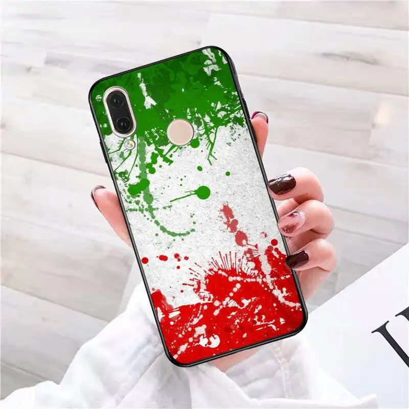 Флаг Италии карта Европейского образца для Redmi 9A 8A 6A Note 9 8 10 11S 8T Pro Max K20 K30 K40 PocoF3 Note11 |
