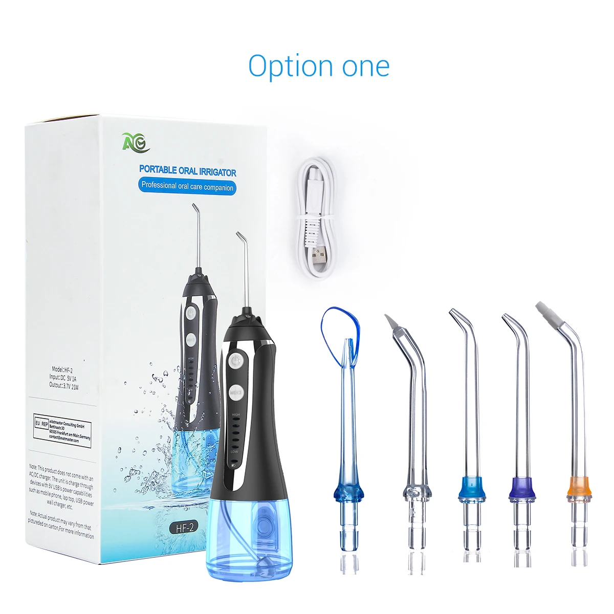 300ML 5Models Water Tank Waterproof Teeth Cleaner  portable oral irrigator usb rechargeable water flosser Dental Water Jet