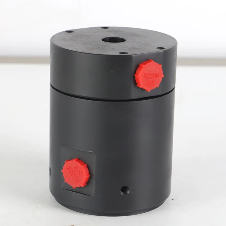 2-ходовой Поворотный шарнир гидравлическое масло многоходовой соединение