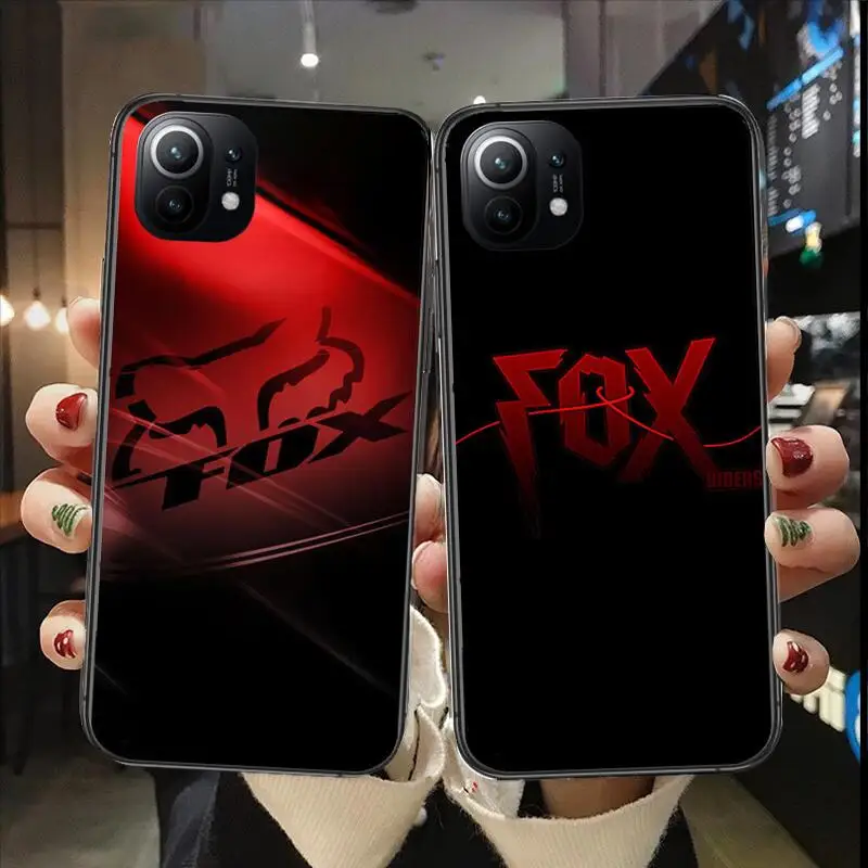 

Motorcycle Racing Foxes Phone Case For Xiaomi 13 12 11T 9 11 10C 9T 8 9SE 11i Lite Ultra Note10 Poco F3 M4 M3 Pro New Soft Cover
