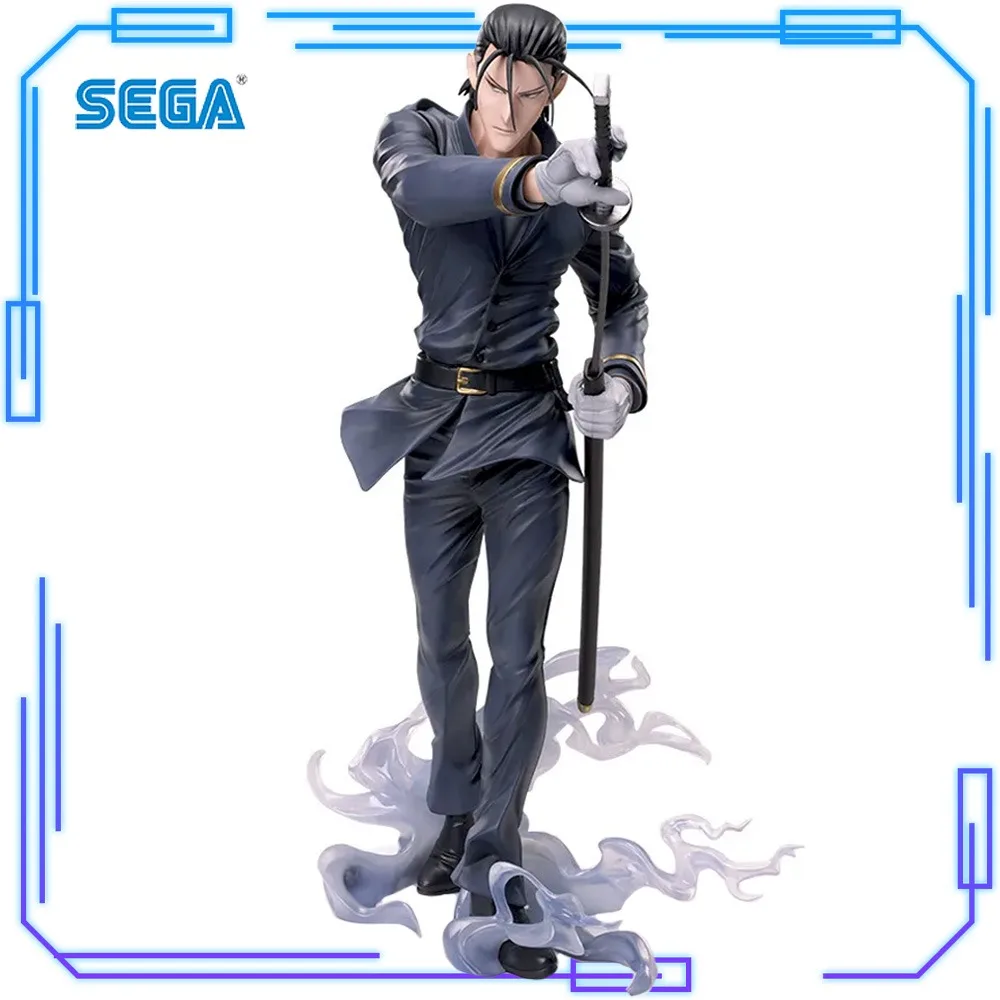 Фото В наличии SEGA, оригинальная аниме Rurouni Kenshin Saitou Hajime Luminasta, 21 см, коллекционная модель, игрушечные фигурки, подарок на день рождения №1