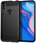 Чехол Huawei P Smart Z (Y9 Prime 2019, Enjoy10 Plus, 9X Premium) цвет Black (черный), серия Carbon, Caseport