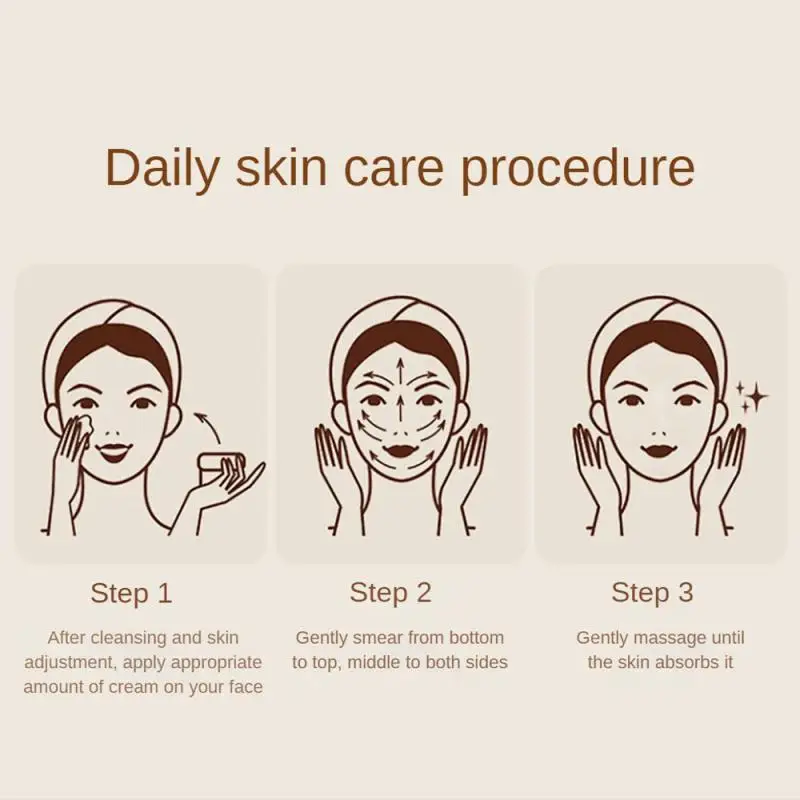 Ночной увлажняющий крем для улучшения шероховатости 50 г 5/3/2/1 шт.