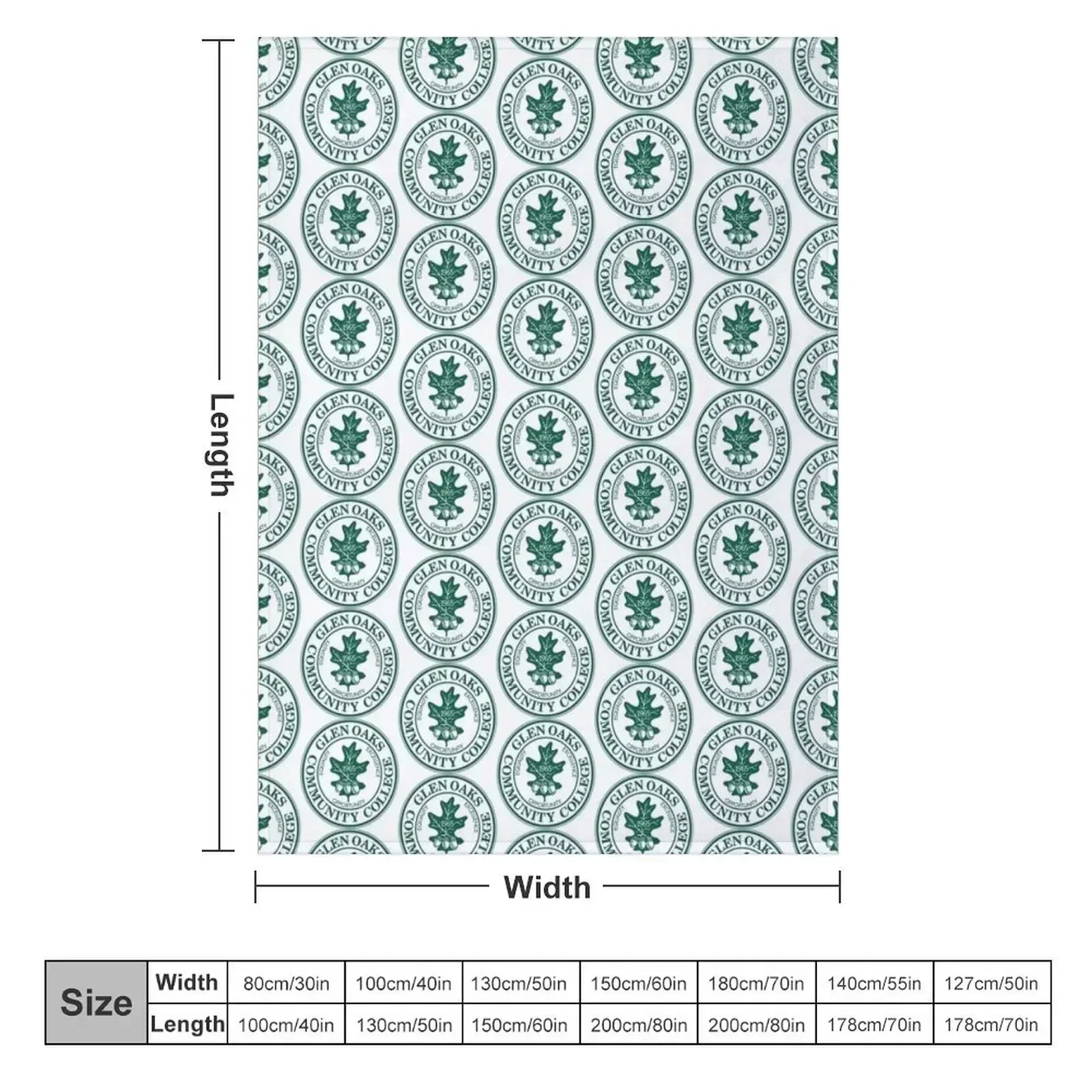 Одеяло для колледжа Glen Oaks одеяла детей теплые зимние утяжеленные декоративные