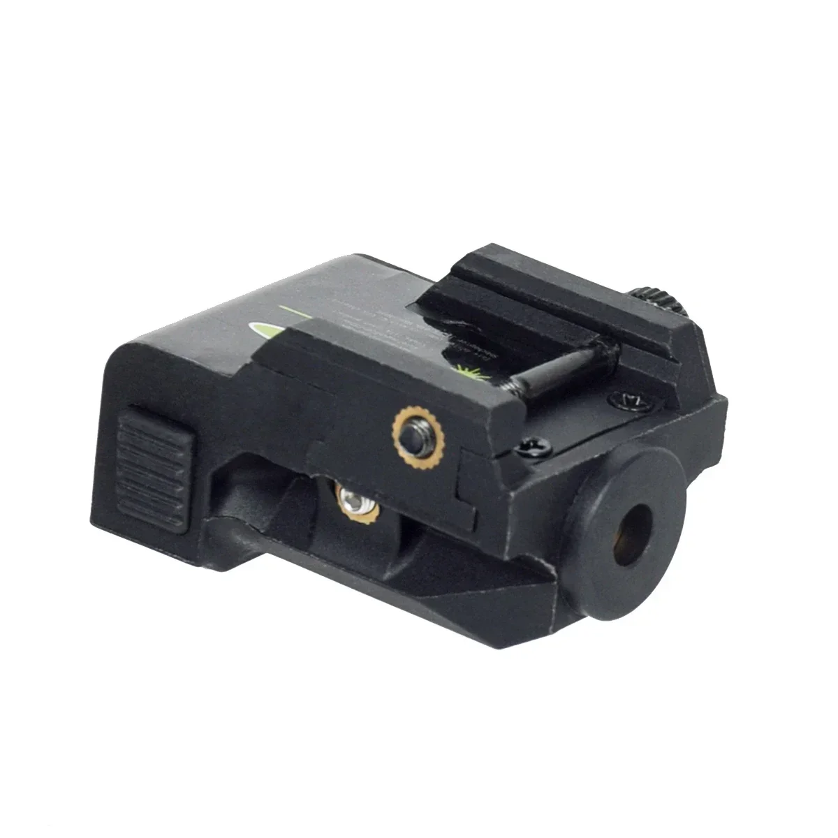 Красный и зеленый лазерный прицел для пистолета Glock 17 Colt 1911 с рельсовой