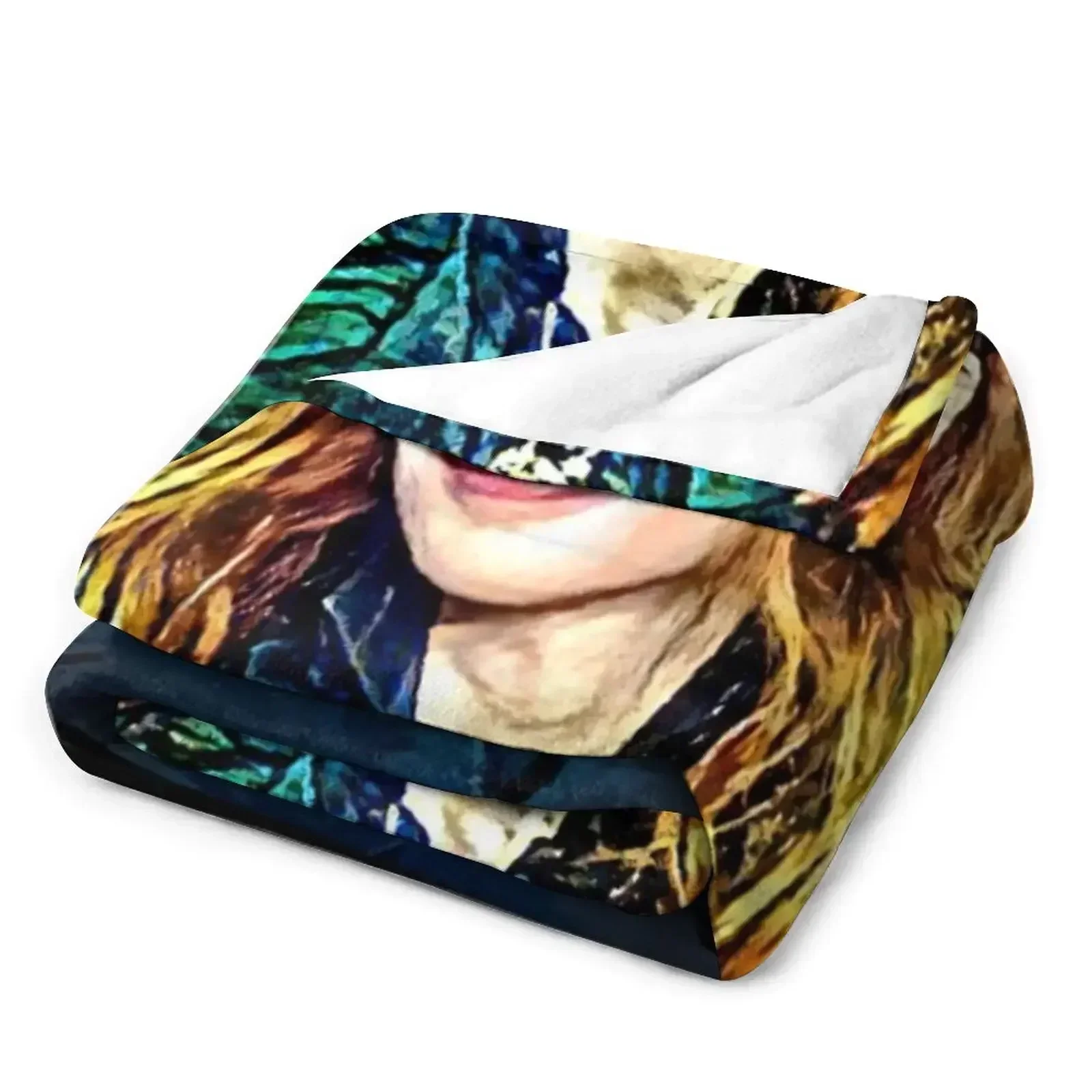 Mylène Farmer — разнообразное одеяло для художников милые одеяла из фланелевой ткани