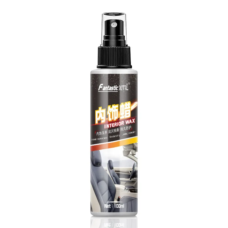 

100ml Plastic Refurbishment Agent Car Interior Wax Interior Cleaning Refurbishment Agent Car Plastic Refurbishment Coating