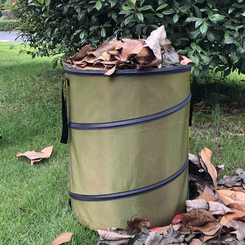 Автоматический мусорный бак из ткани Оксфорд: водонепроницаемый герметичный