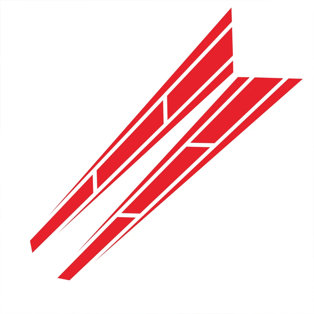 

Car Racing Stripes Black Vinyl Truck Hood DecalFront stickers Sport Racing Decal Stripes 4.5 '' x 31.5 ''