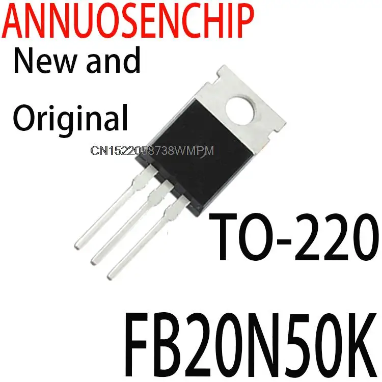 

50PCS/LOT New and Original TO-220 NEW ORIGINAL 20N50 IRFB20N50K FB20N50K