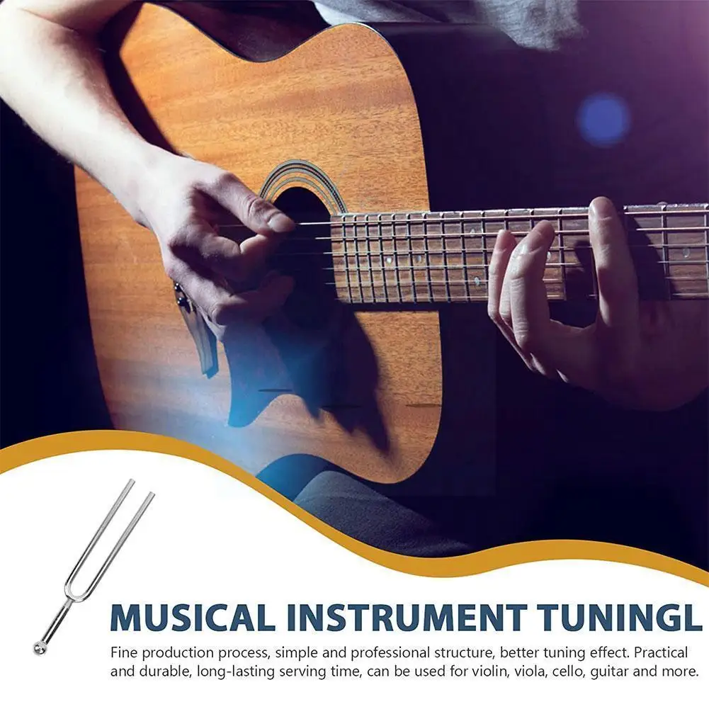 

Tuning Fork Tunable 440Hz A Tone Steel Tunning Musical Instrument For Violin Guitar Tuner 120mm Tuner Fork S4F3
