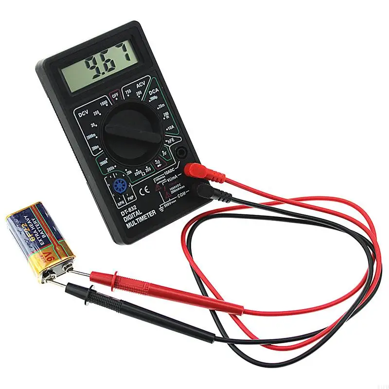 E1PD Professional DT832 Digital Multimeter LCD для Вольтметр Ammeter Tester OHM