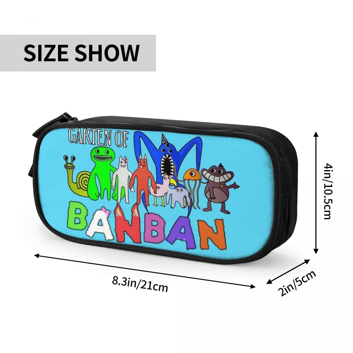 Пеналы для карандашей с ужасными играми и радужными надписями банбан держатель