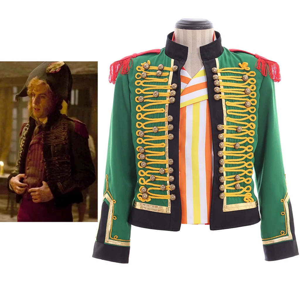 Les Misérables Thenardier Косплей Музыкальный Костюм Мужская Полосатая Рубашка Без Рукавов