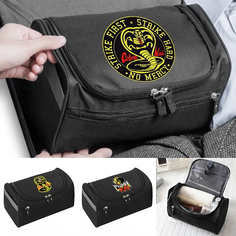 

Unisex Travel Cosmetic Bag Zipper Makeup Beauty Case Make Up Organizer Toiletry Bag Kits Storage Hanging Wash Pouch Cobra Series