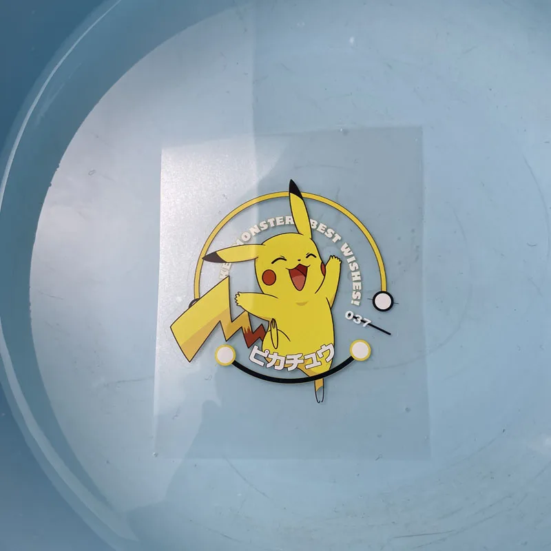 Креативные Мультяшные автомобильные наклейки Пикачу виниловые светоотражающие