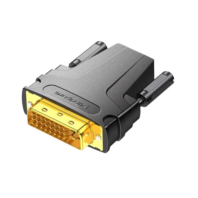 Фото Кабель-адаптер Mindpure DVI для подключения видеокарты компьютера к телевизору №1