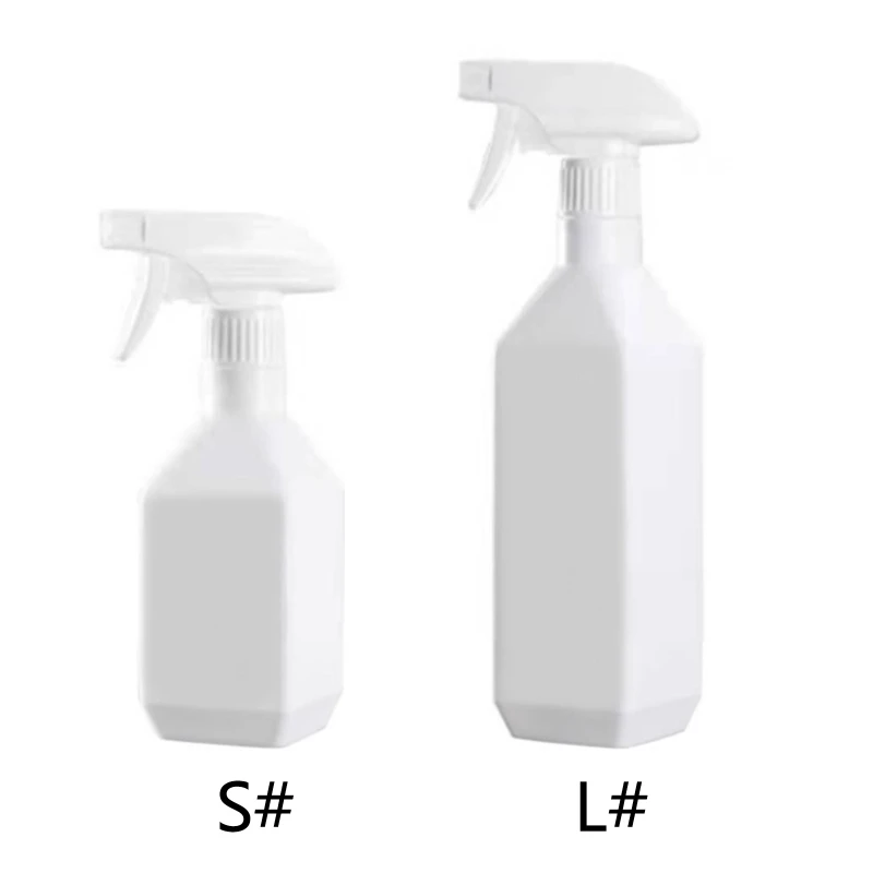 

300/500ml Plastic Spray Bottle Refillable Liquid Sprayer Household Disinfection Cleaning Bottle for Hairdressing Plants Watering