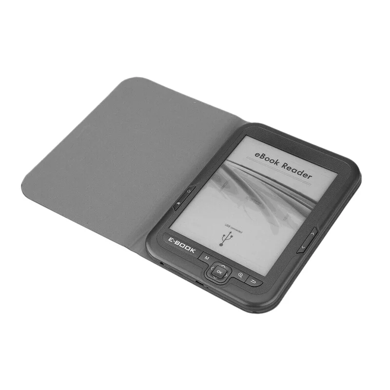 

2021 6 Inch 4GB Ebook Reader E-Ink Capacitive E Book Light Eink Sn E-Book E-Ink E-Reader MP3 With Case, WMA PDF HTML