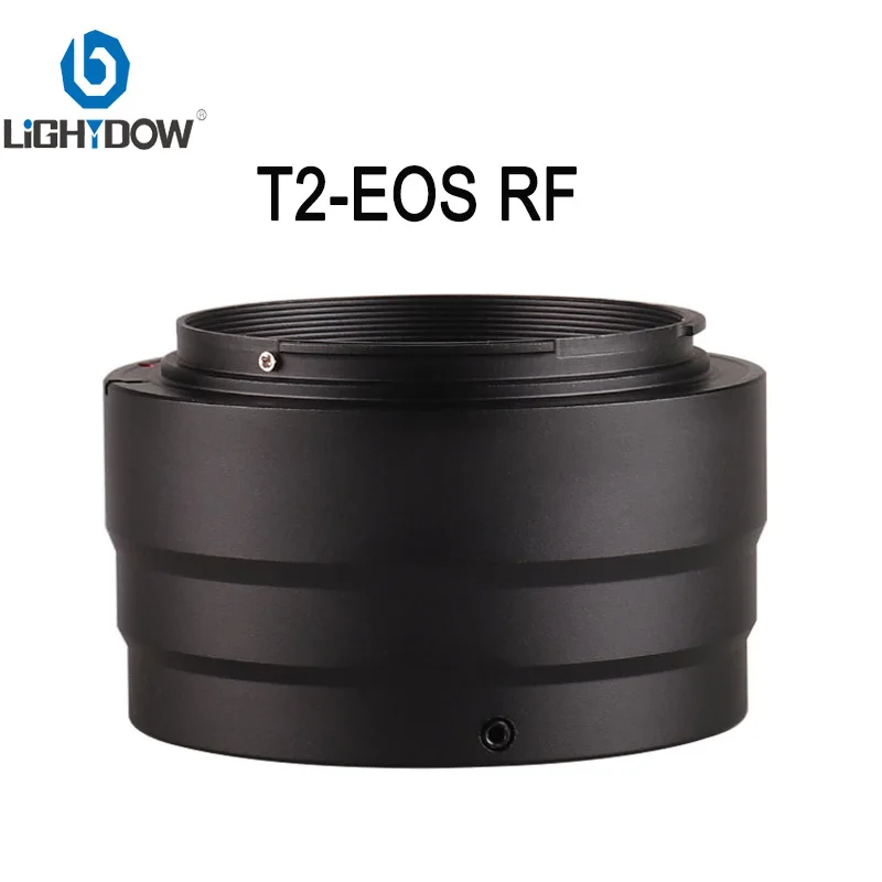 

Lightdow T2-EOS RF Adapter Ring for T2 T Mount Lens Canon R3 R5 R6 EOS RF Mount Full Frame Camera Body