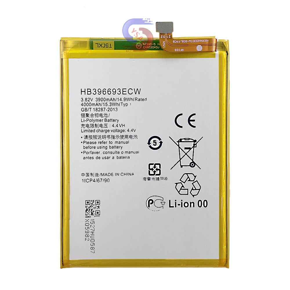 5 шт. новинка для Huawei Mate8 телефон DL00 CL00 TL00 аккумулятор телефона HB396693ECW оптовая