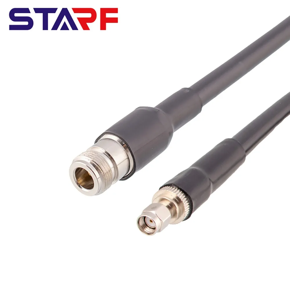 Tanie LMR400 Kabel Koncentryczny O Niskiej Stracie Kabel Helem Górnik N Kobieta Do RP SMA Męski Dla HNT Bobcat Rak V2miner Sensecap M1
