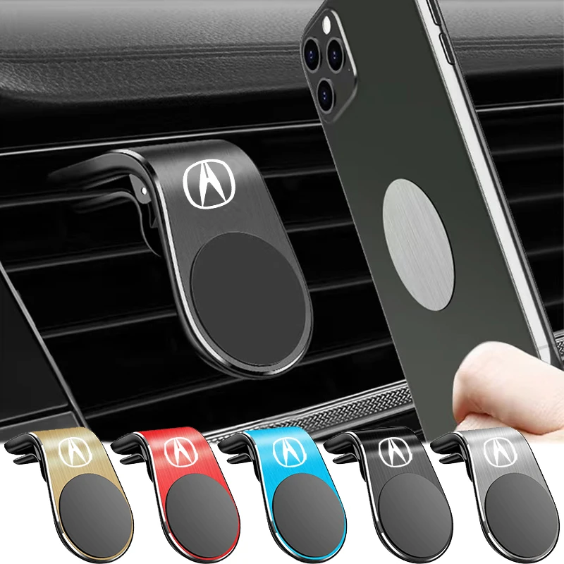 

Magnetic Car Phone Holder Car Air Vent Clip GPS Stand Car Gadgets For Acura Integra TL TLX ILX RL NSX ZDX MDX RDX TSX RSX RLX
