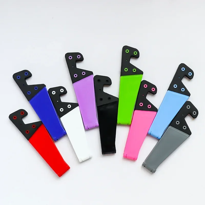 

Universal Mobile Phone Accessories Portable Mini Desktop Stand Phone Holder Foldable Table Cell Phone Holder For IPhone Samsung