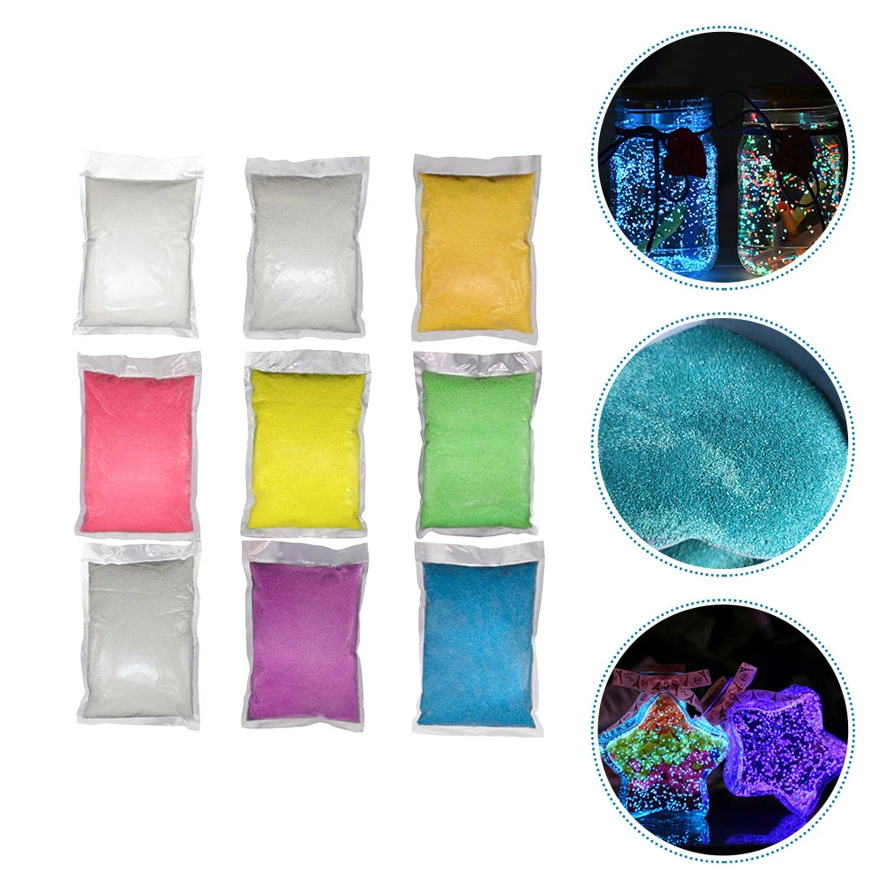

Wishing Bottle Luminous Particle Fluorescent Glow The Dark Fish Tank Sand Grain