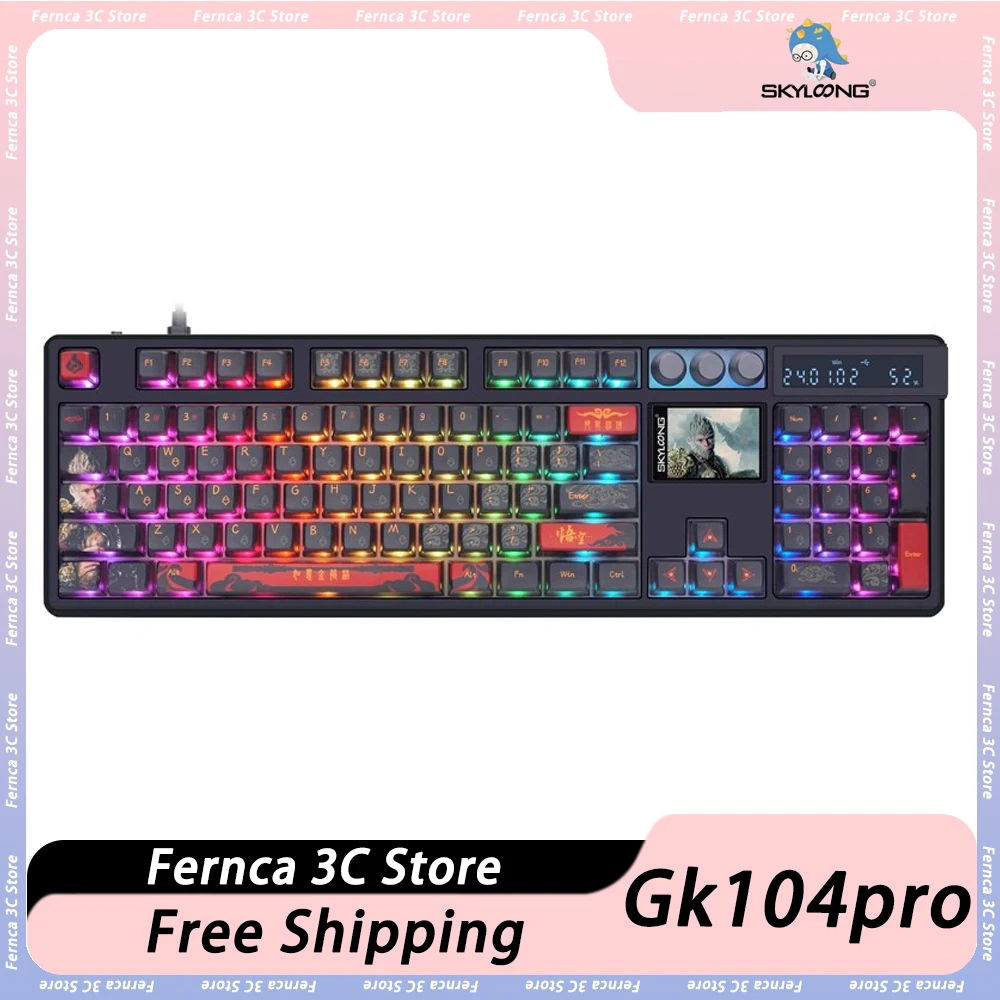 Клавиатура Механическая с тремя режимами Bluetooth