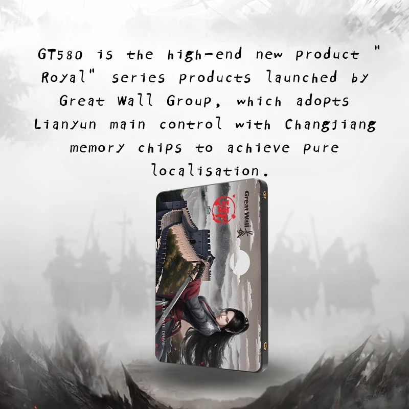 Жесткий диск Great Wall Sata3 512 ГБ SSD SATA3.0 Интерфейс Скорость чтения 540 МБ/с Внутренний