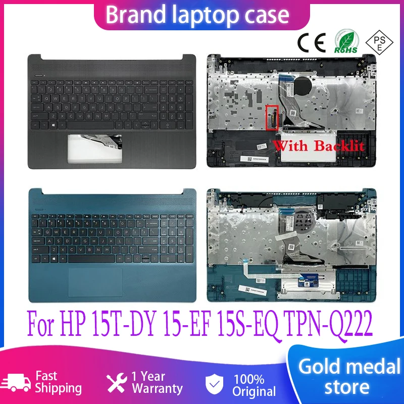 

Оригинальный чехол для ноутбука с подсветкой и клавиатурой для HP 15T-DY 15-EF 15S-EQ