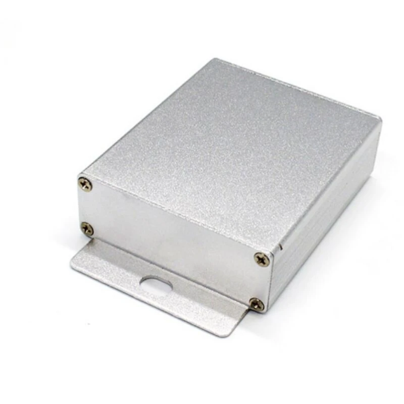 

23x64x75mm Aluminum Extruded Enclosure Junction Box Electronic Diy Aluminum Project Box Wall Mount Pcb Box LK-ALB06