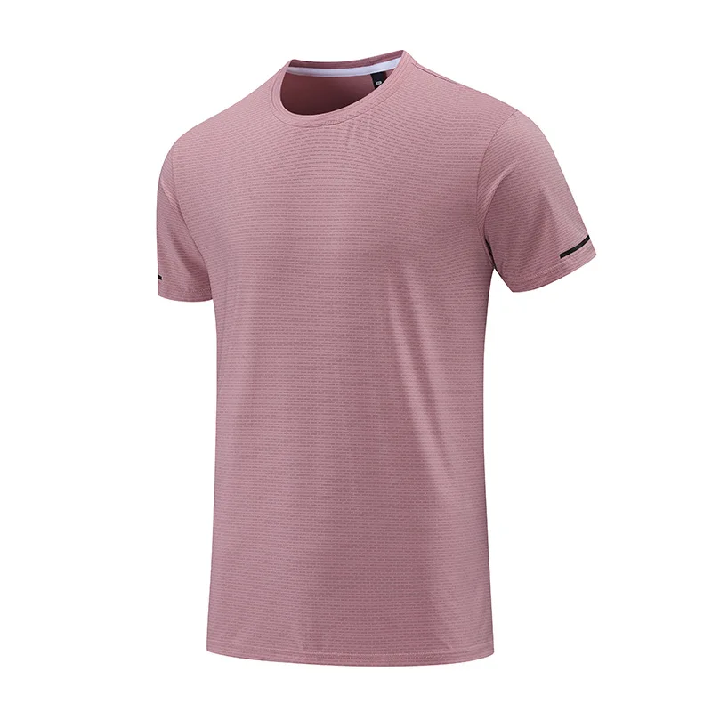 Men's Summer Casual Comfortable Tight-Fitting T-Shirt Sports Gym Sportswear Quick-Drying Breathable Shirt S-4XL