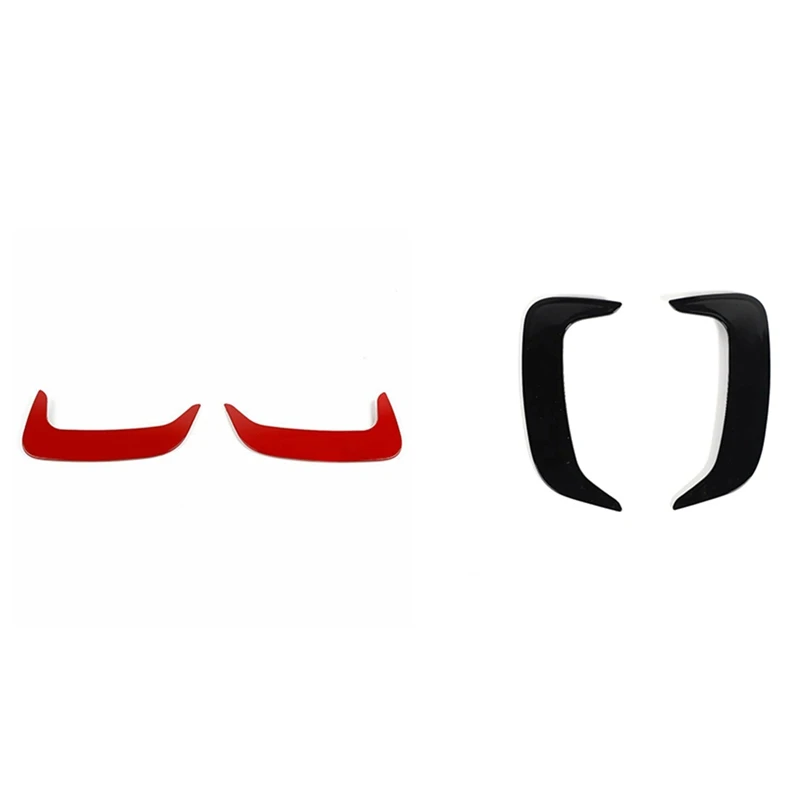 

Rear Bumper Side Fin Air Vent Outlet Cover Trim For Dodge Charger 2015-2021 Accessories 2PCS