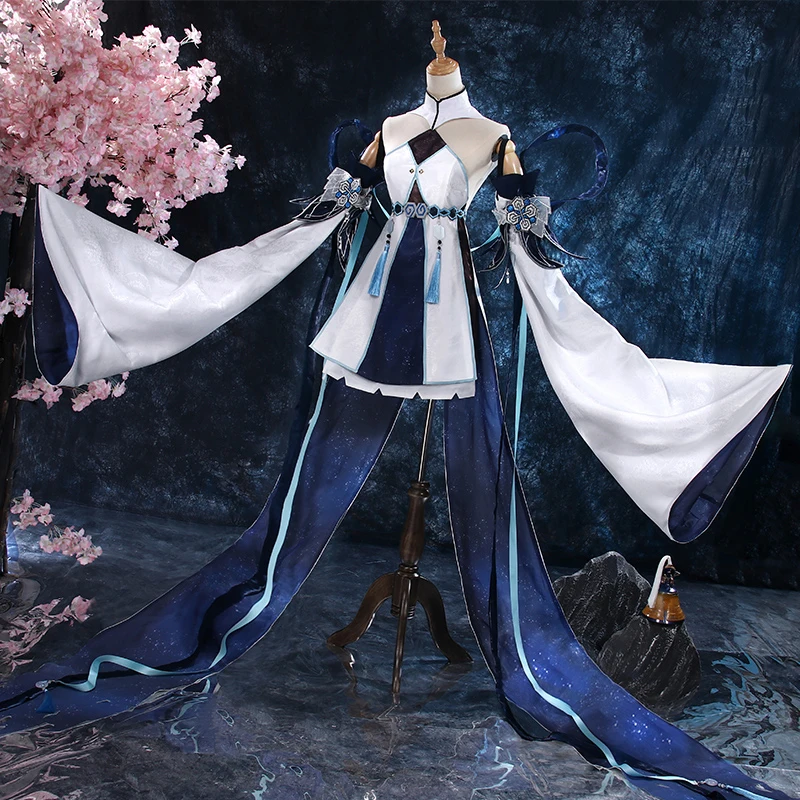 

Костюм для косплея COS-HoHo Genshin Impact Guizhong Haagentus в стиле древней игры, элегантное благородное платье, костюм для косплея, Женский костюм для вечеринки на Хэллоуин