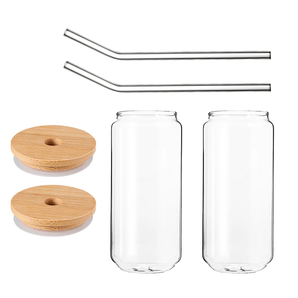 

With Cups Straw Glasses Cancup Lids Iced Coffee Tumbler Lid Tea Drinking Beer Water Mugs Shaped Straws Beverage Cocktailbubble