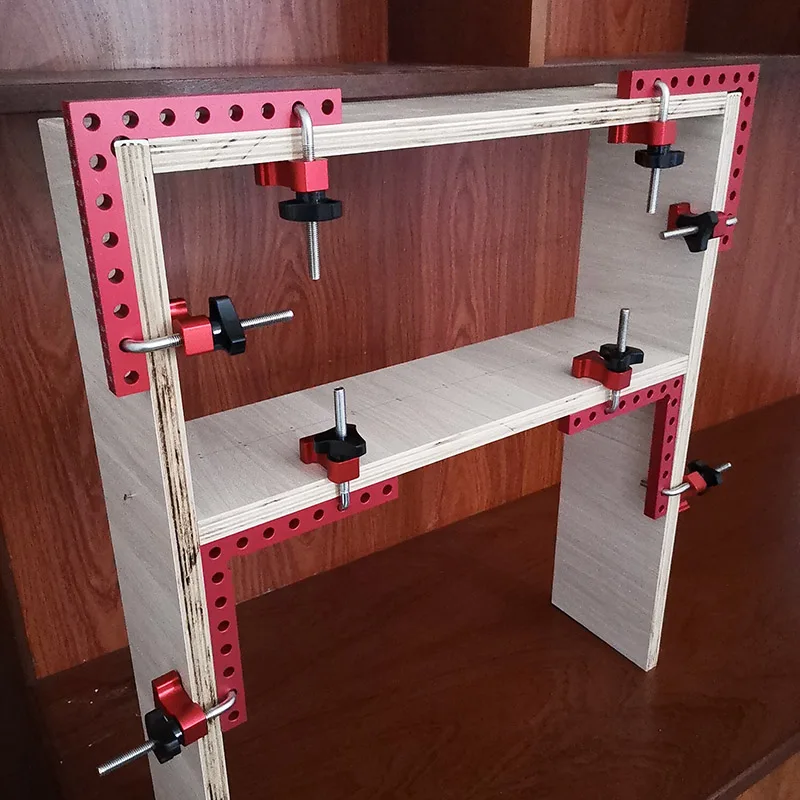 

90 Degree Positioning Squares Right Angle Clamps for Woodworking Corner Clamp Carpenter Clamping Tool for Cabinets