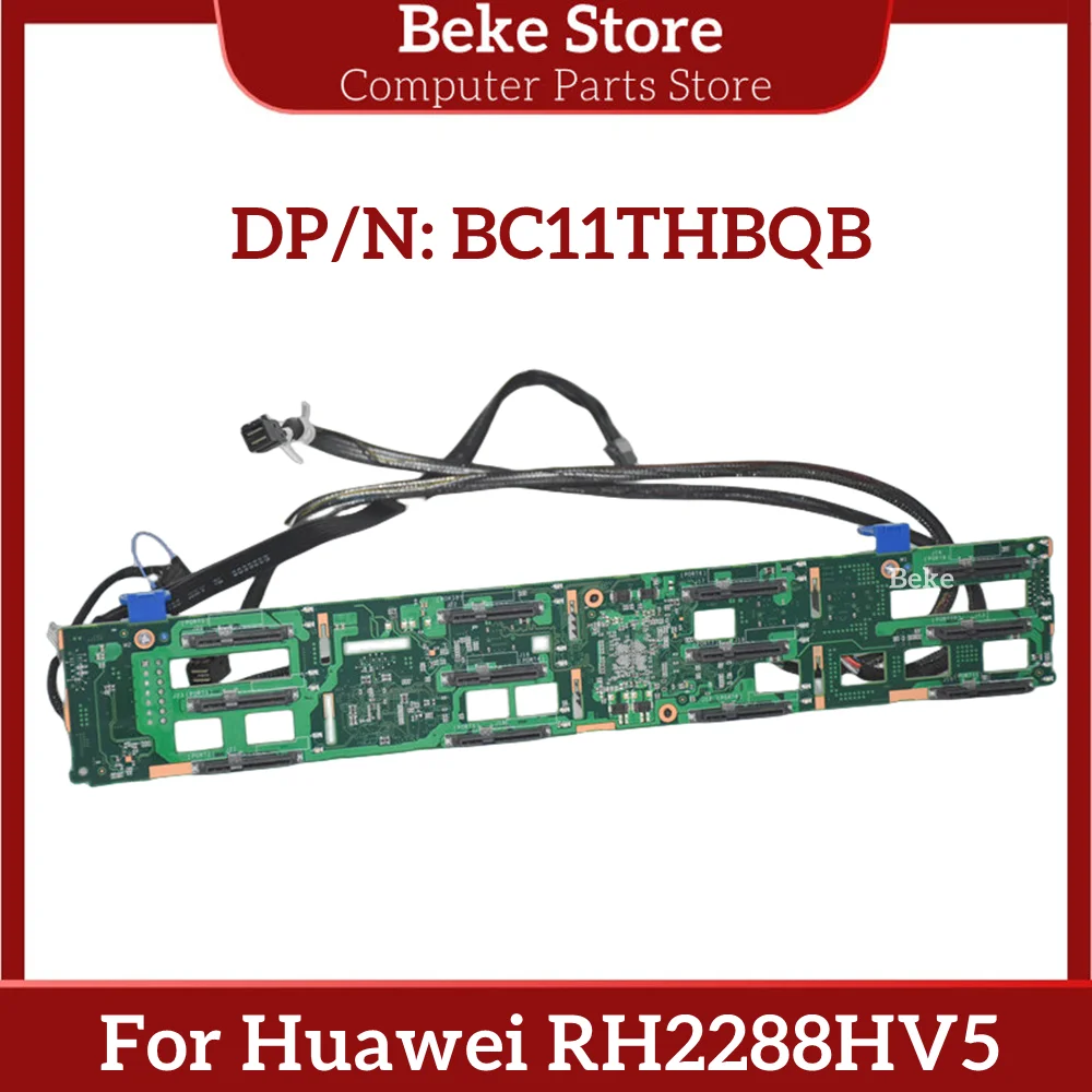 

Beke For Huawei RH2288HV5 3.5 "12-disk SAS Hard Disk Backplane BC11THBQB 03024MSG Fast Ship