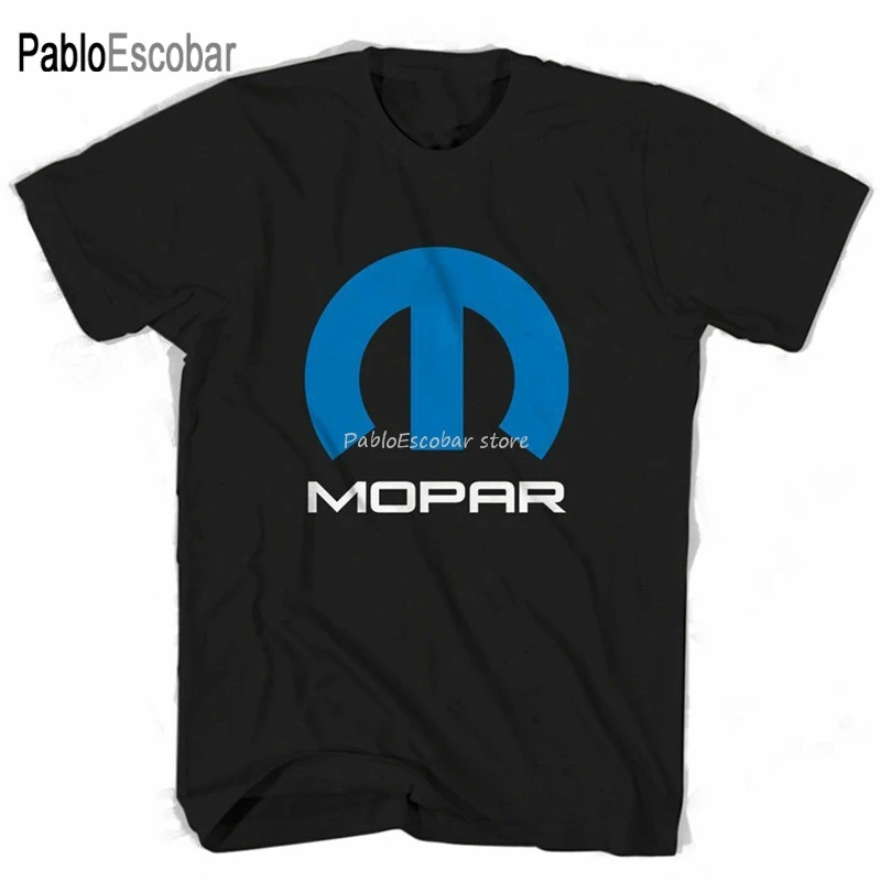 

cotton tshirt men summer top tees Mopar Black Logo Man Woman T-Shirt Usa Size Em1 2Xl 16Xl Tee Shirt