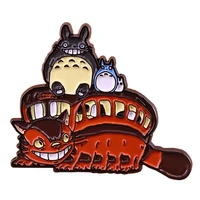 anime fans can aibao gift pin wrap lapel fashionable creative cartoon brooch lovely enamel badge clothing accessories