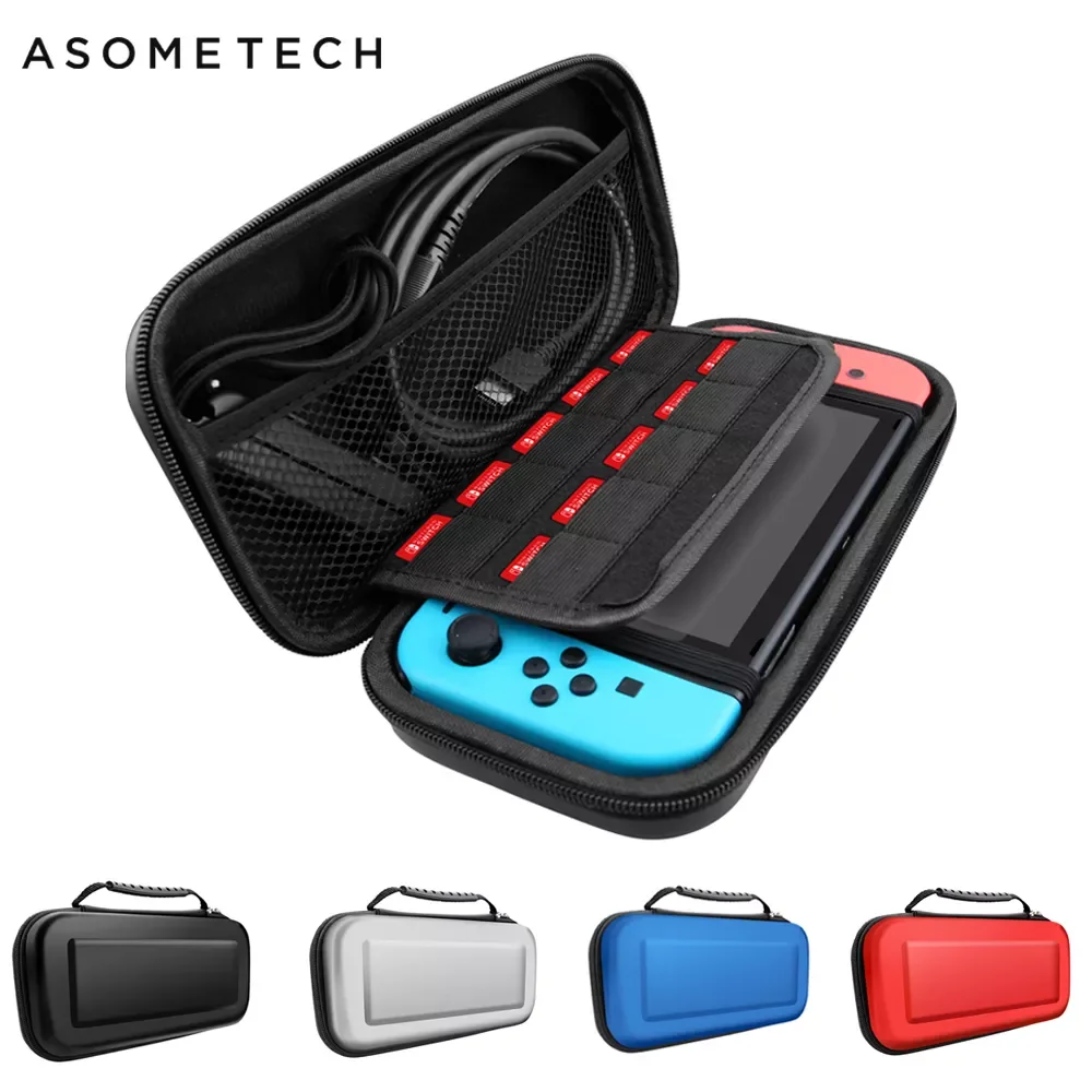 

Защитная сумка для хранения EVA, чехол для консоли Nintendo Switch NS NX, жесткий чехол для путешествий, аксессуар для контроллера