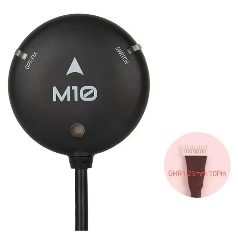 Фото Модуль GPS Holybro M10 (стандартный/второй GPS) для Pix32 и Pixhawk 1/2.4.6/2.4.8, компас IST8308, 115200 5Hz для радиоуправляемых FPV дронов. №1