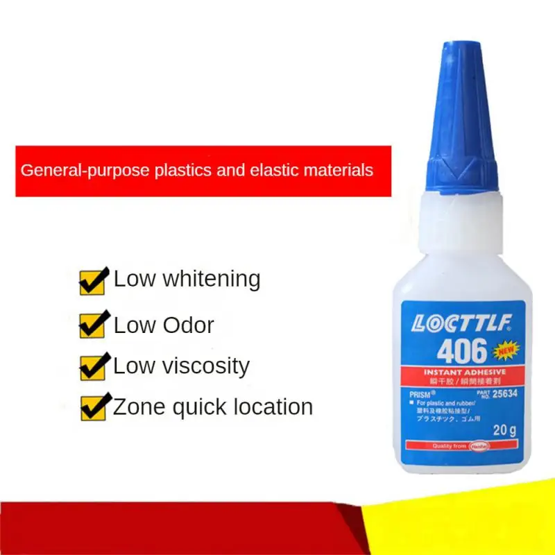 

20g Loctite 401 403 414 415 415 406 502 Instant Adhesive Bottle Stronger Super Glue Multi-Purpose